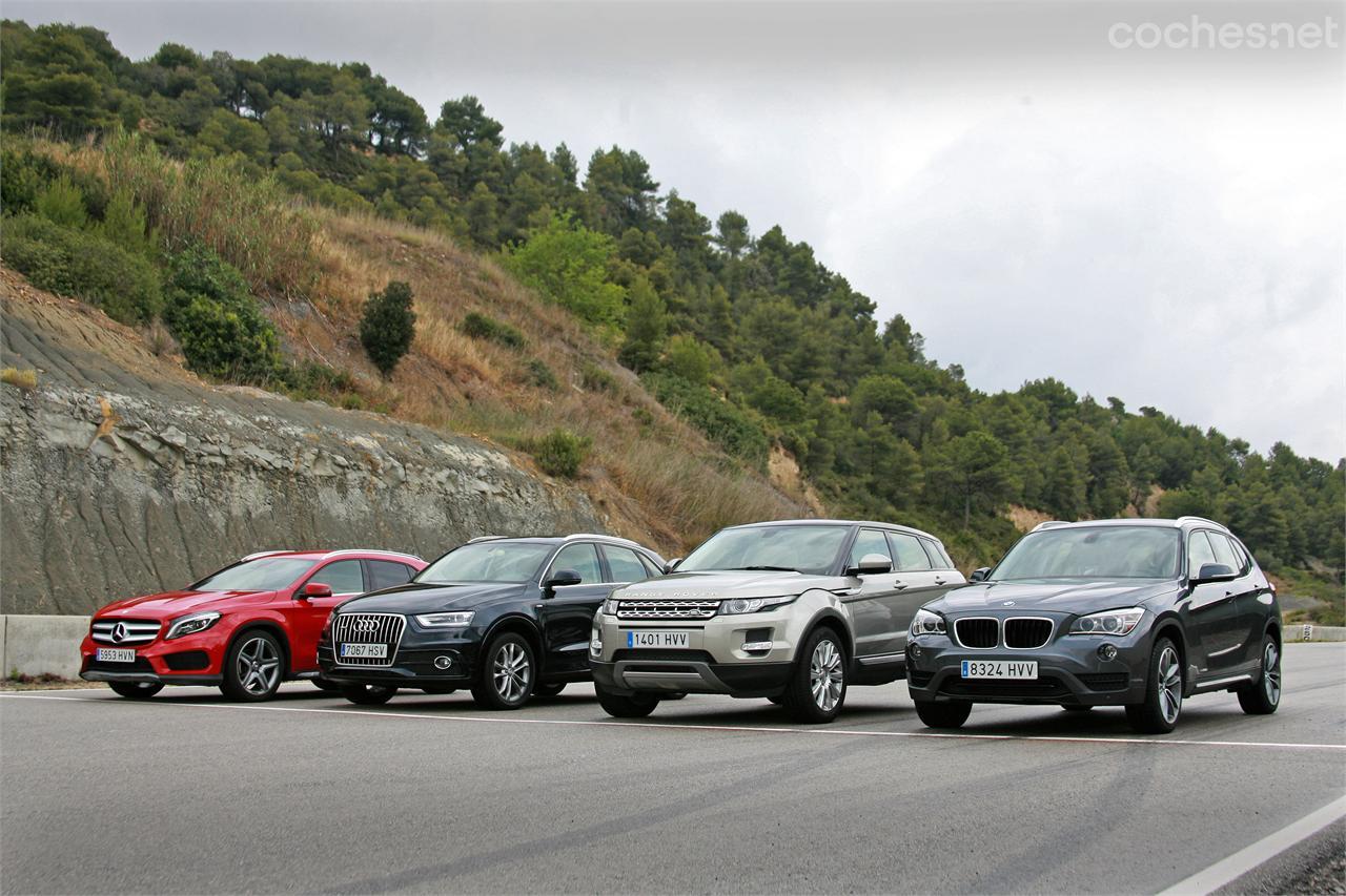 Comparativo: Q3, X1, Evoque, GLA