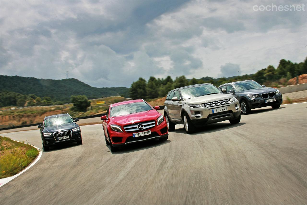 Comparativo: Q3, X1, Evoque, GLA