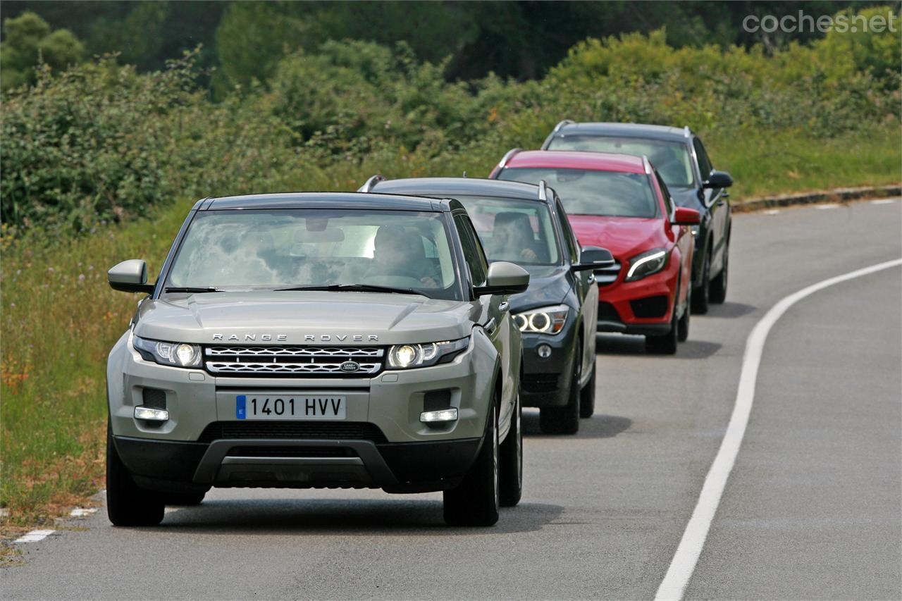 Comparativo: Q3, X1, Evoque, GLA