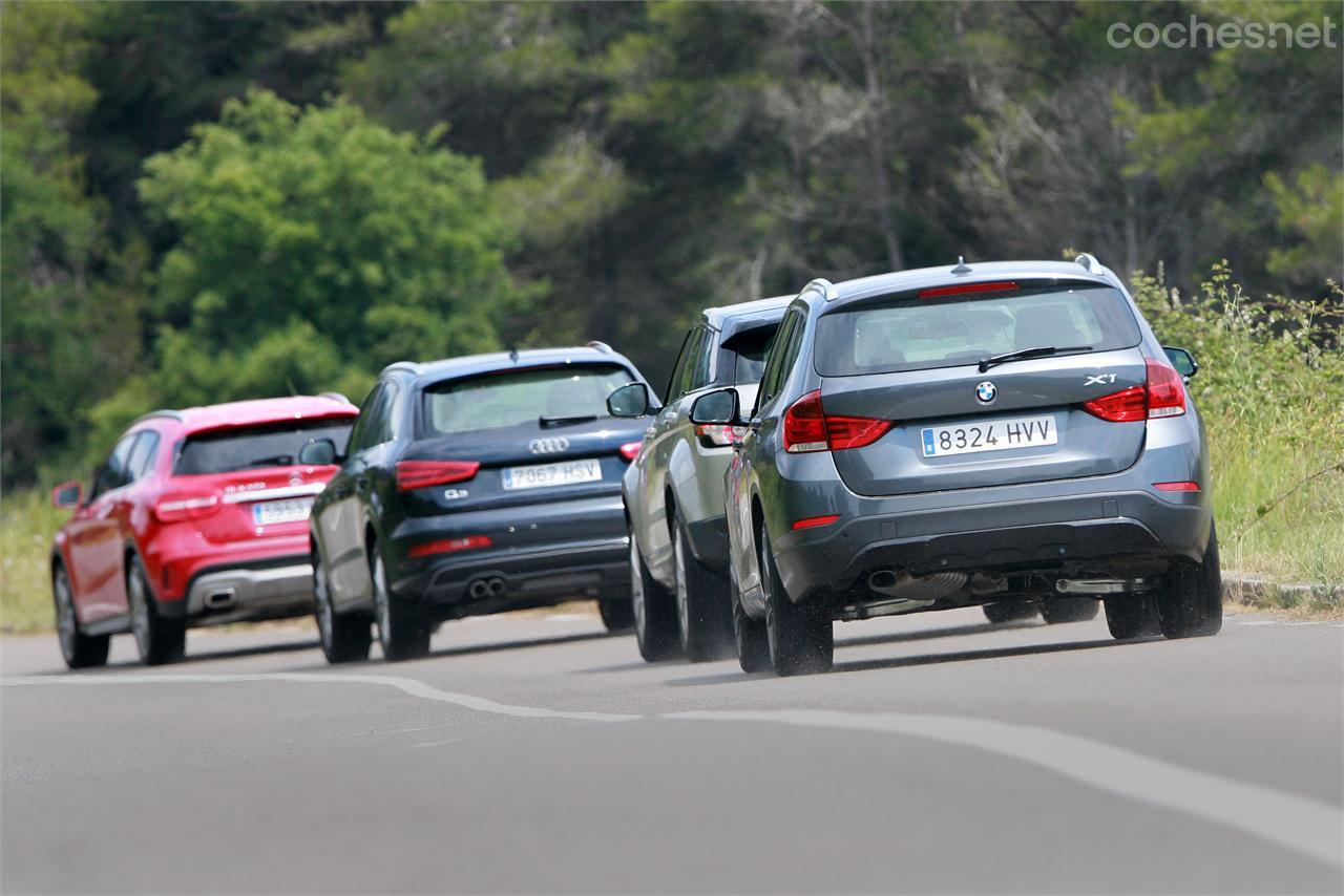 Comparativo: Q3, X1, Evoque, GLA