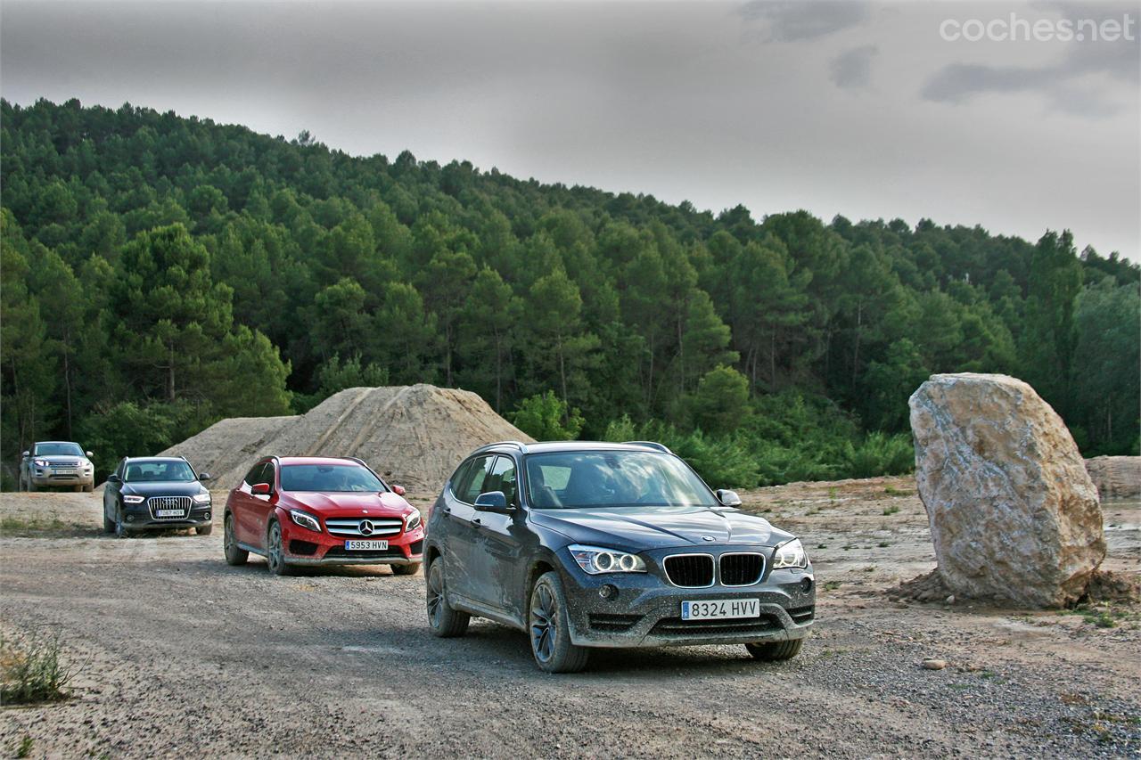 Comparativo: Q3, X1, Evoque, GLA