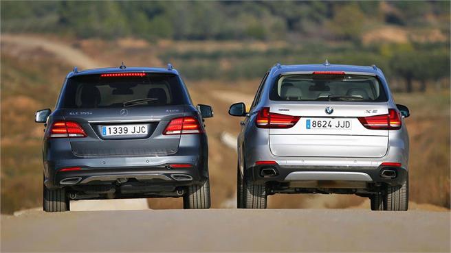 BMW X5 vs Mercedes GLE híbrido o diésel?