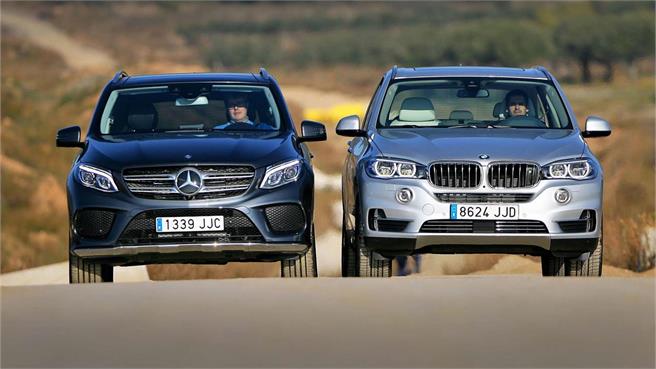 BMW X5 vs Mercedes GLE híbrido o diésel?