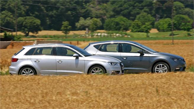 Audi A3 Sportback - Seat León