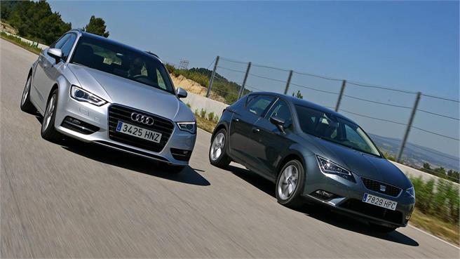 Audi A3 Sportback - Seat León