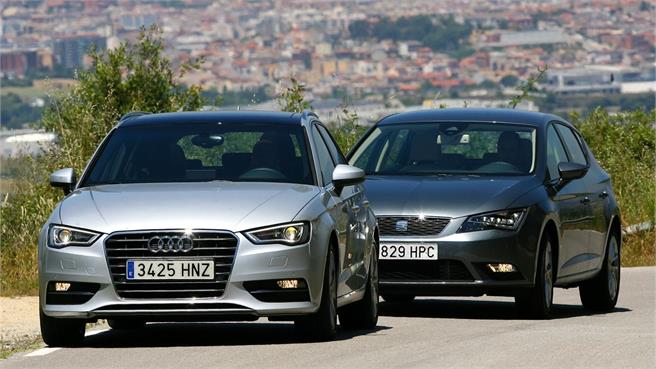 Audi A3 Sportback - Seat León