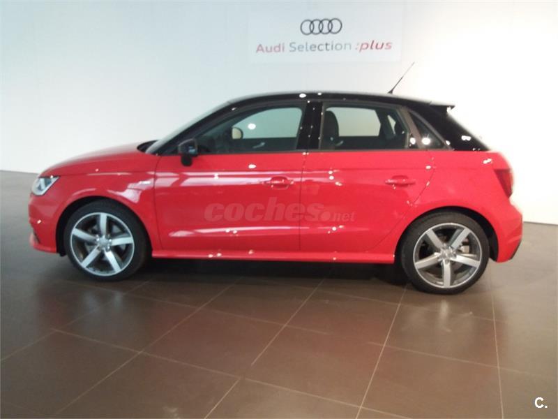 AUDI a1 sportback 1.6 tdi attraction Diesel Rojo (Rojo (Negro)) del