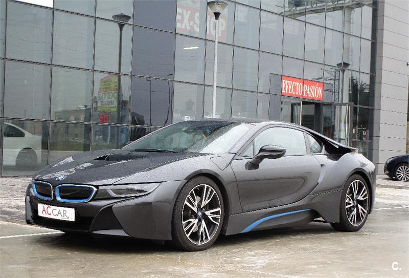 BMW i8 Eléctrico / Híbrido Negro del 2015 con 40000km en Madrid 34489228