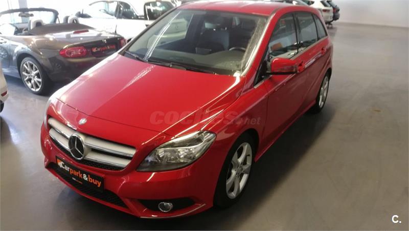 MERCEDES-BENZ clase b b 200 cdi sport Diesel Rojo (Rojo) del 2013 con 78200km en Madrid 34497496