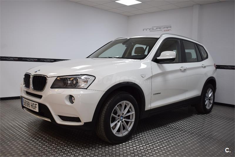 BMW x3 4x4 xdrive20d Diesel de color Blanco (Blanco) del año 2011 con ...