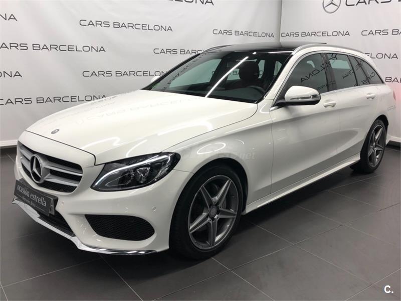 MERCEDESBENZ clase c c 220 bluetec sportive amg estate Diesel Blanco del 2014 con 99000km en MERCEDESBENZ clase c c 220 bluetec sportive amg estate Diesel Blanco del 2014 con 99000km en