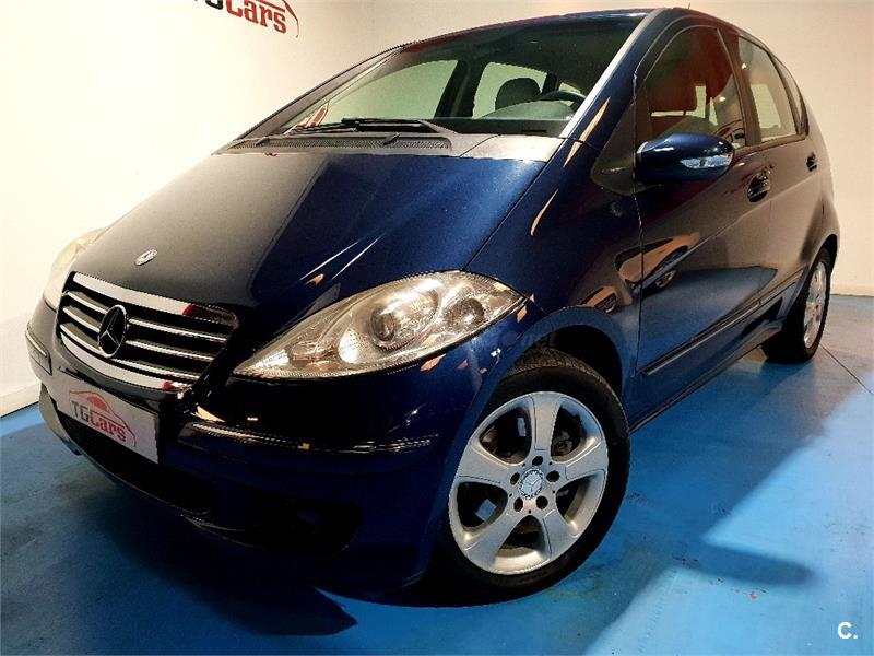 MERCEDESBENZ clase a a 150 avantgarde Gasolina Azul (Azul) del 2008 con 156494km en Barcelona
