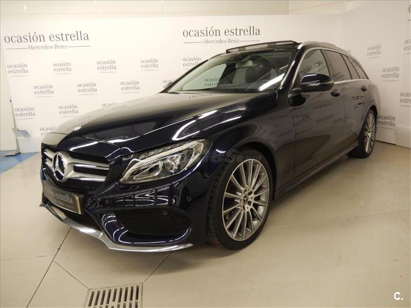 Mercedes Benz Clase C C 220 D Estate Diesel Azul Del 2017 Con