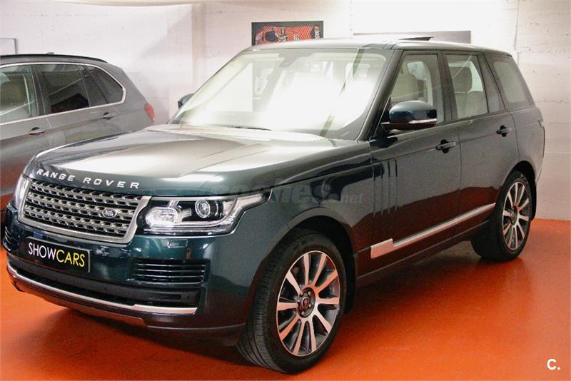 LANDROVER range rover 4x4 3.0 tdv6 258cv vogue Diesel de color Verde