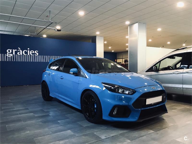 Ford Focus Ecoboost Kw Rs Gasolina Azul Azul Del Con