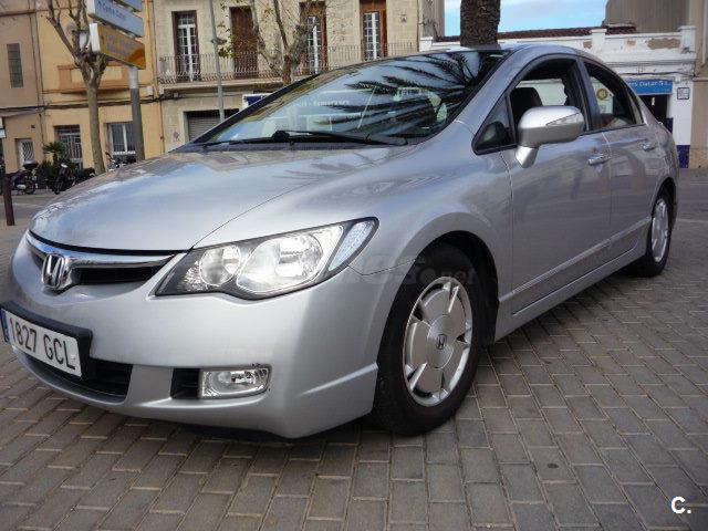 Honda Civic 1 3 Ivtec Ima Hybrid Electrico Hibrido Gris Plata