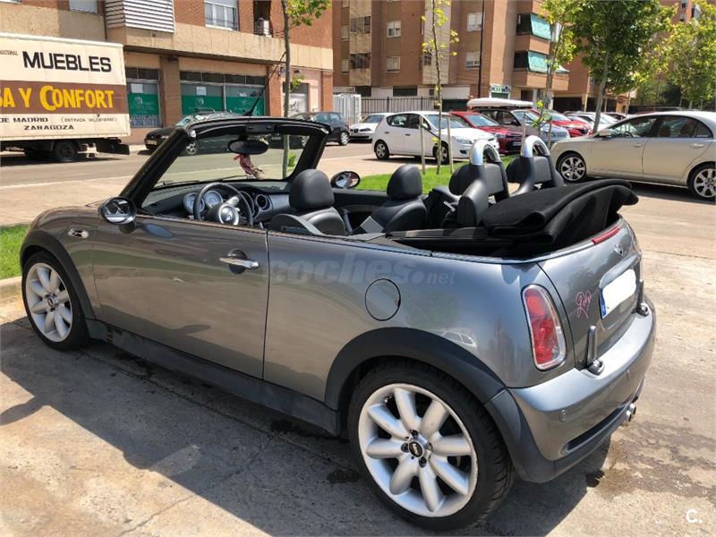 Mini Cooper S Cabrio Gasolina Gris Plata Del 2005 Con 114379km En