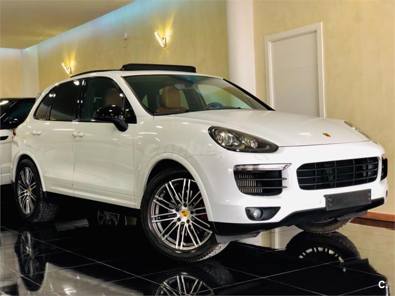 PORSCHE cayenne 4x4 s diesel Diesel de color Blanco del año 2016 con
