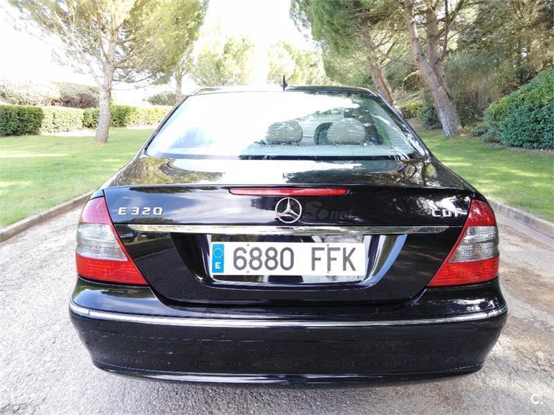 MERCEDESBENZ clase e e 320 cdi 4matic elegance auto Diesel Negro del