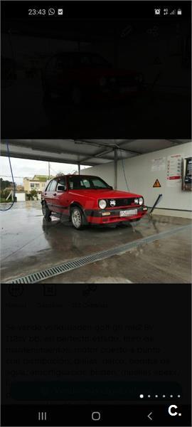 VOLKSWAGEN Golf (1988) - 2900 € en Pontevedra | Coches.net