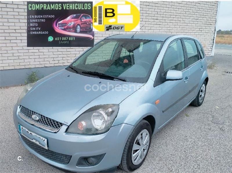 Ford Fiesta ( ) fiesta 2008 azul Ford Fiesta ( )
