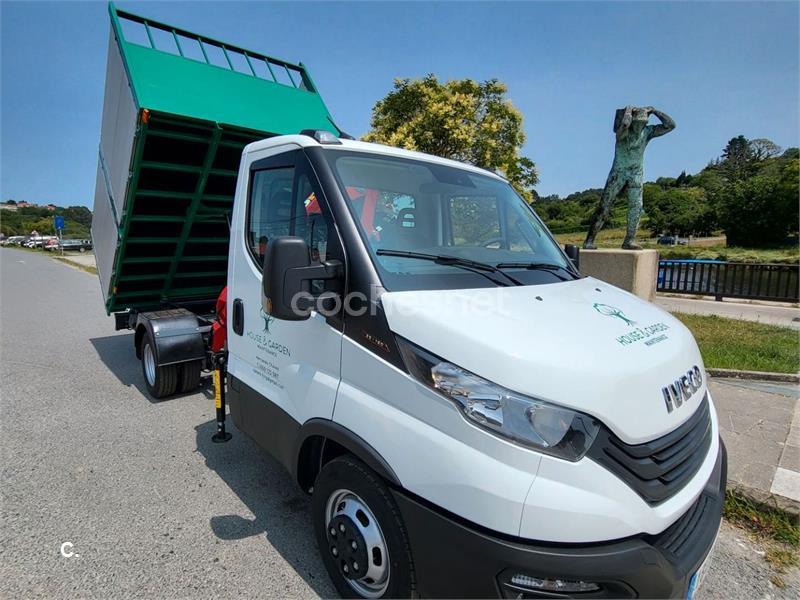 IVECO Daily 35c16 pluma grua volquete basculante