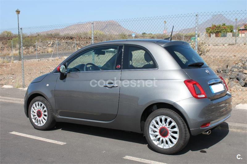 Fiat Funda llave coche Azul Cromo plateado 