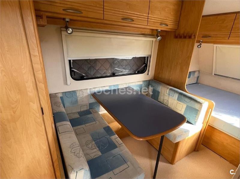 VENDIDA] CARAVANA 3 AMBIENTES HOBBY KMFE LUXE CON AIRE ACONDICIONADO -  Venta de caravanas de ocasión