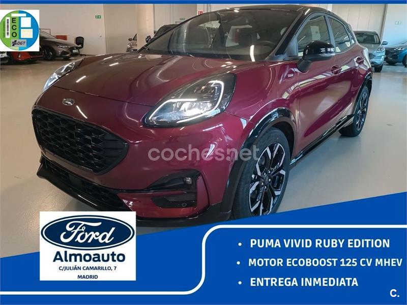 FORD Puma 1.0 EcoBoost 125cv Vivid Ruby Edit. MHEV 5p.