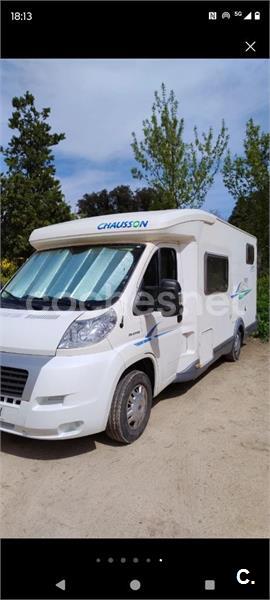 Autocaravana Fiat perfilada chausson flash 10