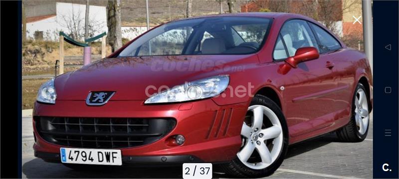 PEUGEOT 407 2.7 HDi Automatico Pack Coupe