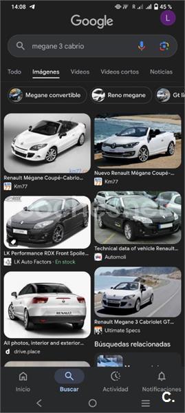 RENAULT Megane CoupeCabrio Dynamique dCi FAP
