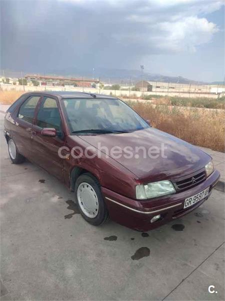 CITROEN ZX de color granate de segunda mano y ocasión
