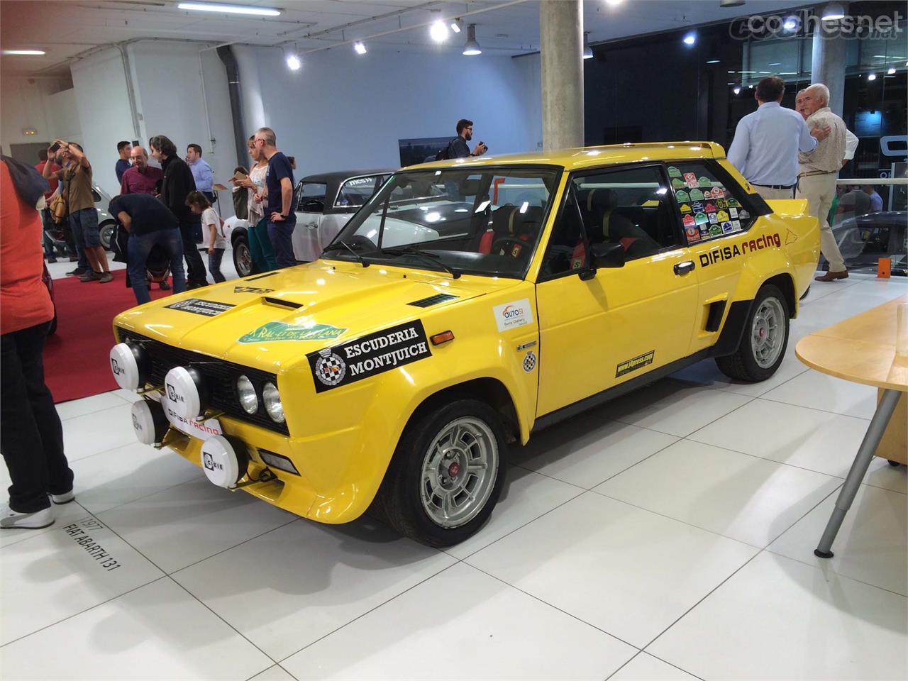 Uno de los Abarth más espectaculares de la fiesta que organizó Difisa Racing ayer en sus instalaciones de Sabadell fue, sin duda alguna, este sensacional 131 Stradale.