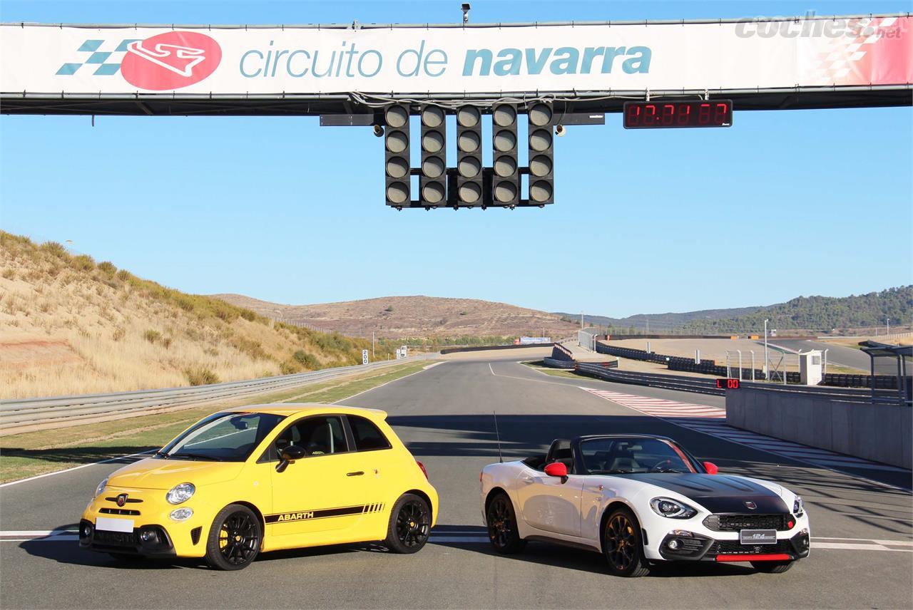 Abarth Day en el circuito de Navarra