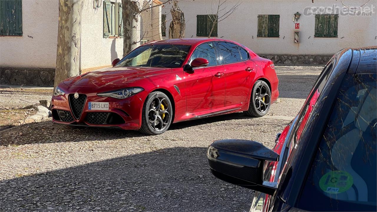 El aspecto del Alfa Romeo Giulia QV apenas ha variado. Los cambios de su actualización están más dentro que fuera.