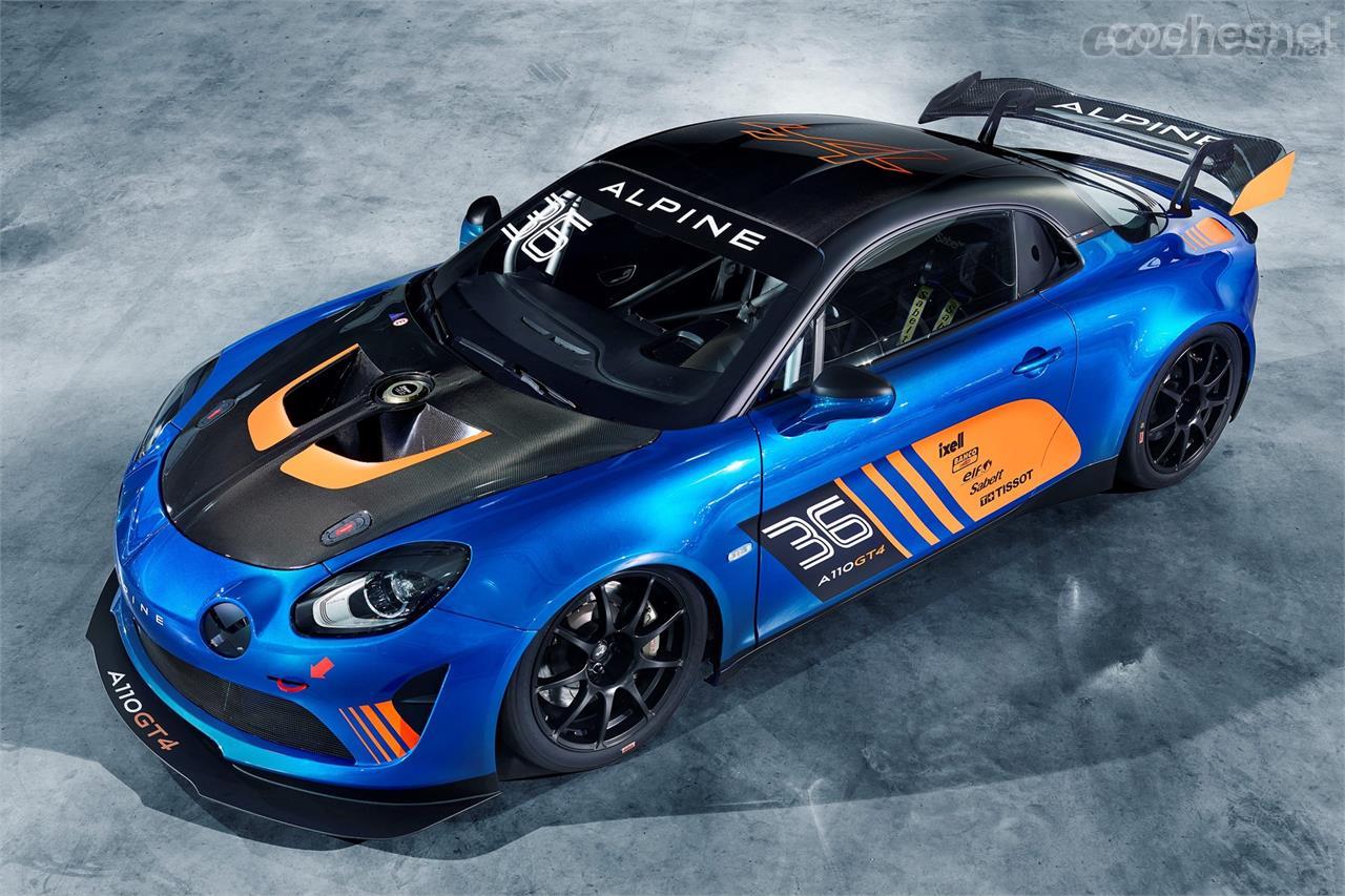 El A110 GT4 significa la vuelta de Alpine a la competición.