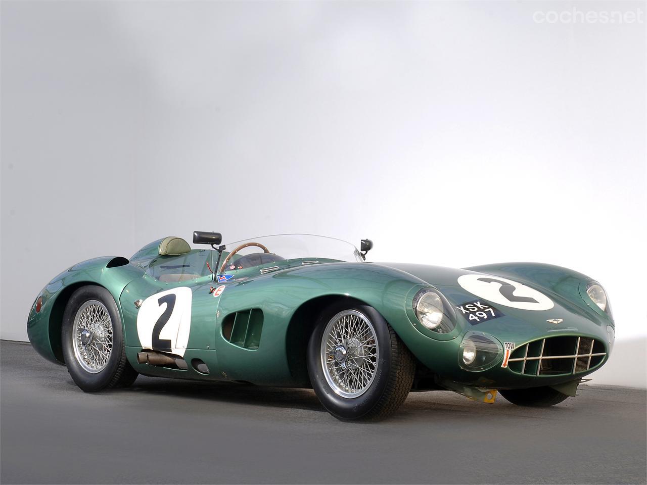 Con un DBR1 como este, Roy Salvadori y Carroll Shelby (el señor Cobra) ganaron en 1959 las 24 Horas de Le Mans.