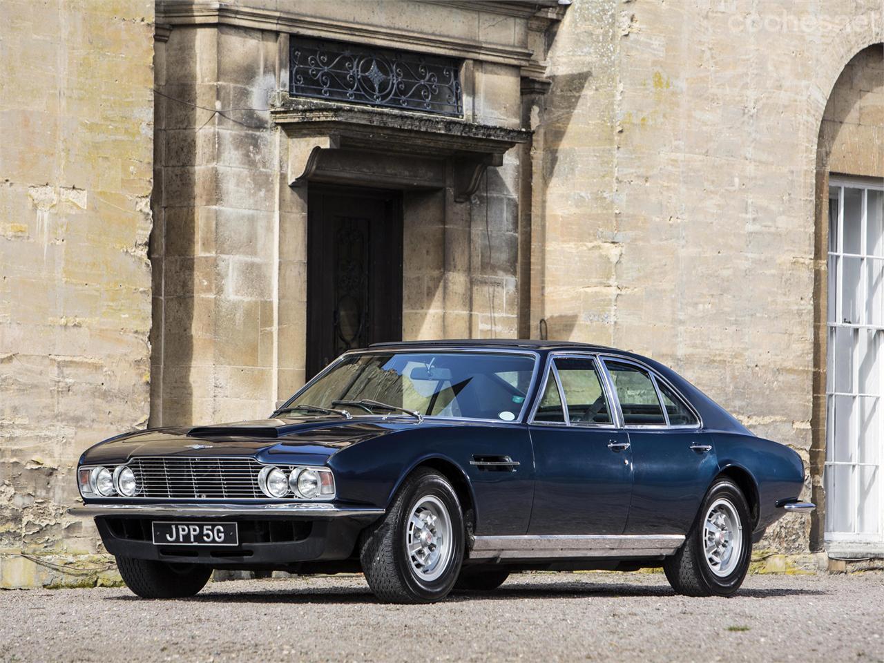 El Aston Martin Lagonda V8 Saloon de 1969 fue un modelo único confeccionado sobre la base del DBS V8 para Sir David Brown, entonces propietario de la marca.