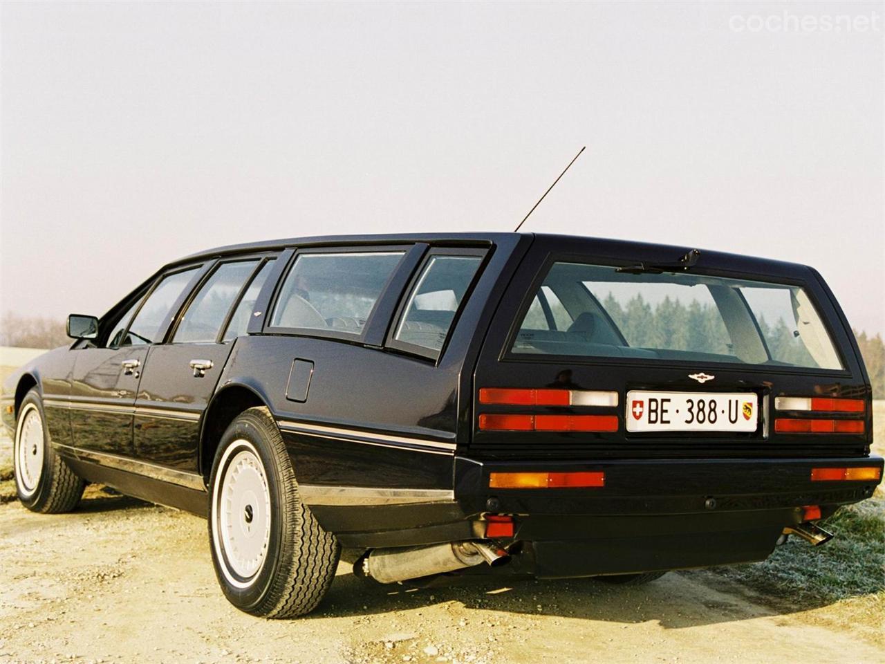 La firma suiza Roos Engineering transformó en el año 2000 un Aston Martin Lagonda Series 3 con esta carrocería familiar tipo Shooting Brake. 