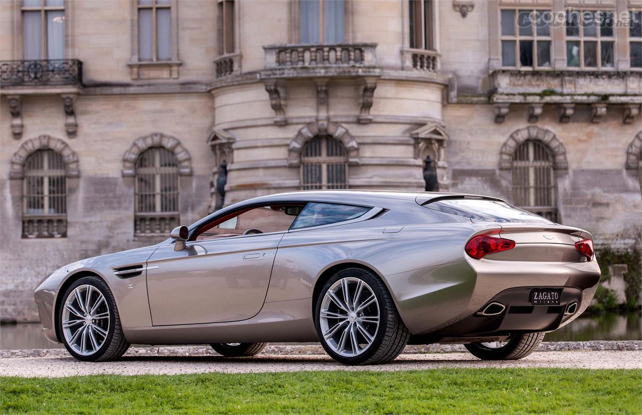 El último Shooting Brake de Aston Martin, antes de la llegada del nuevo Vanquish también fue obra de Zagato pero sobre la base del Virage.