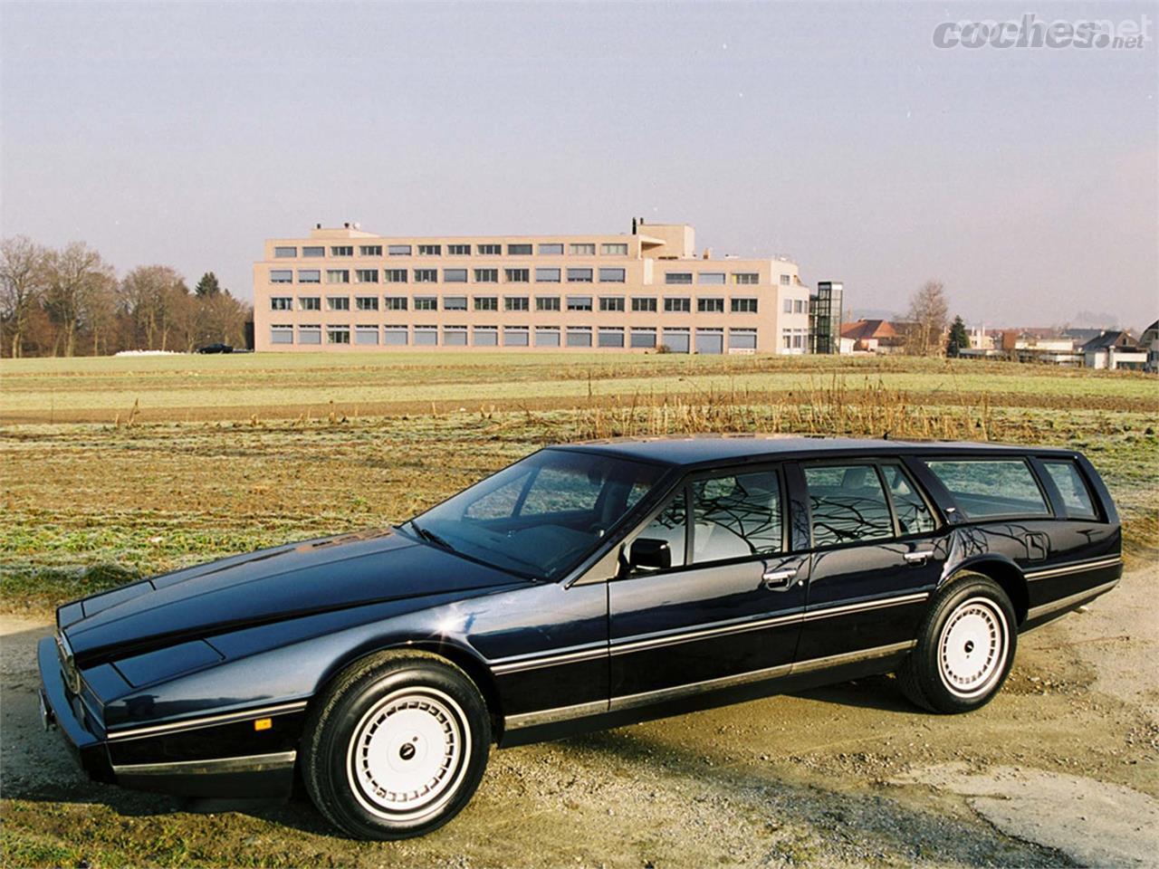 El siempre polémico Aston Martin Lagonda también contó con una declinación Shooting Brake de la mano de Roos Engineering.