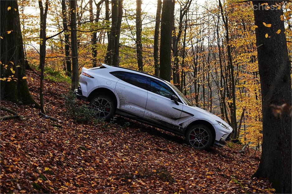 ASTON MARTIN DBX - Ha sido una ruta de conducción lenta y de mucha precisión sobre el freno, acelerador y dirección.