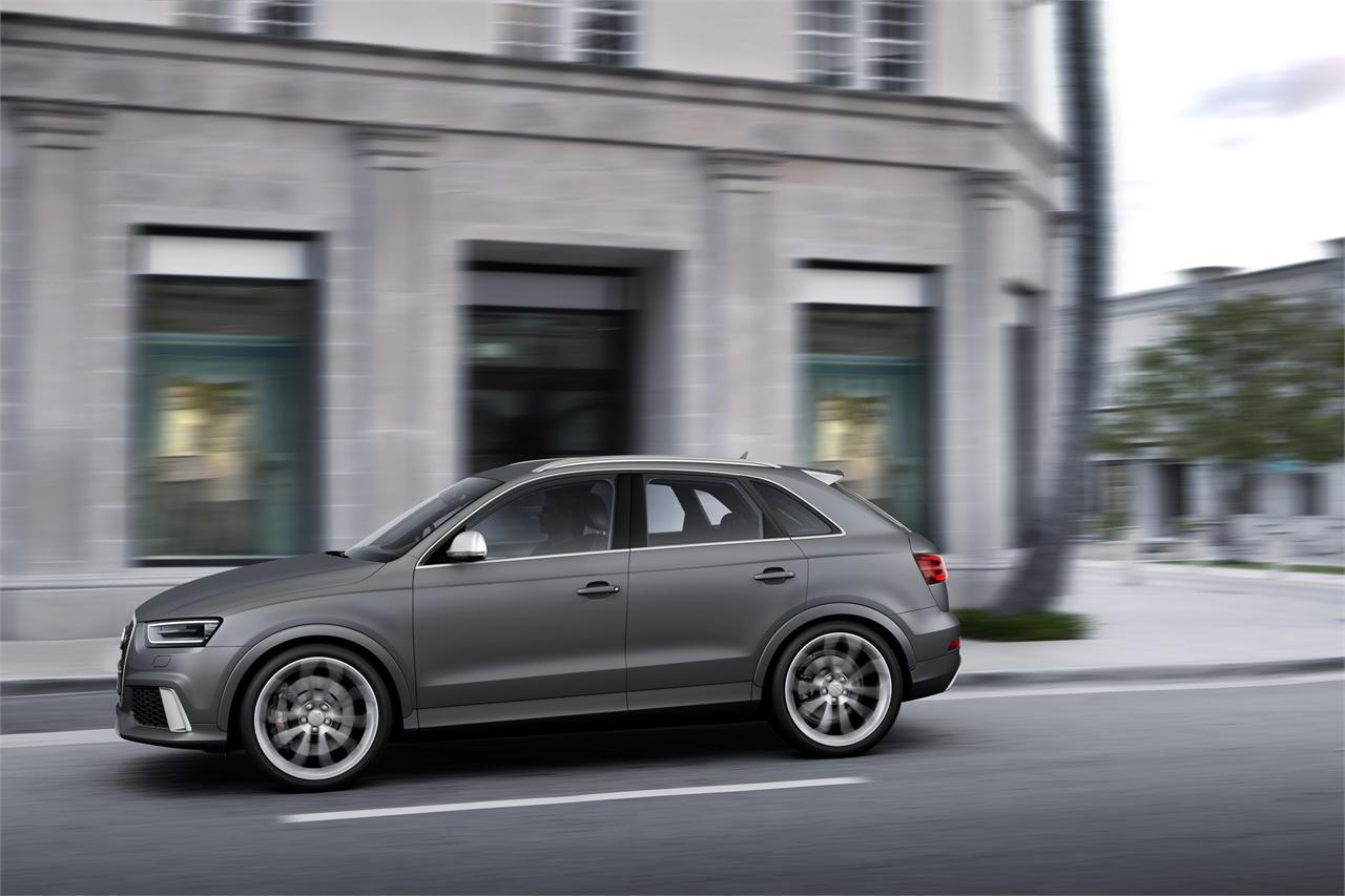 Por fortuna, la paleta de colores del Audi RS Q3 no se limita al amarillo.