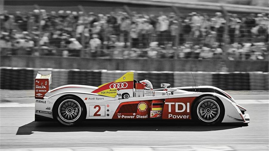 El Audi R10TDI fue el primer Audi diésel que ganó en Le Mans, en el año 2006. La evolución de la tecnología TDI también ha venido facilitada por la investigación en competición. 