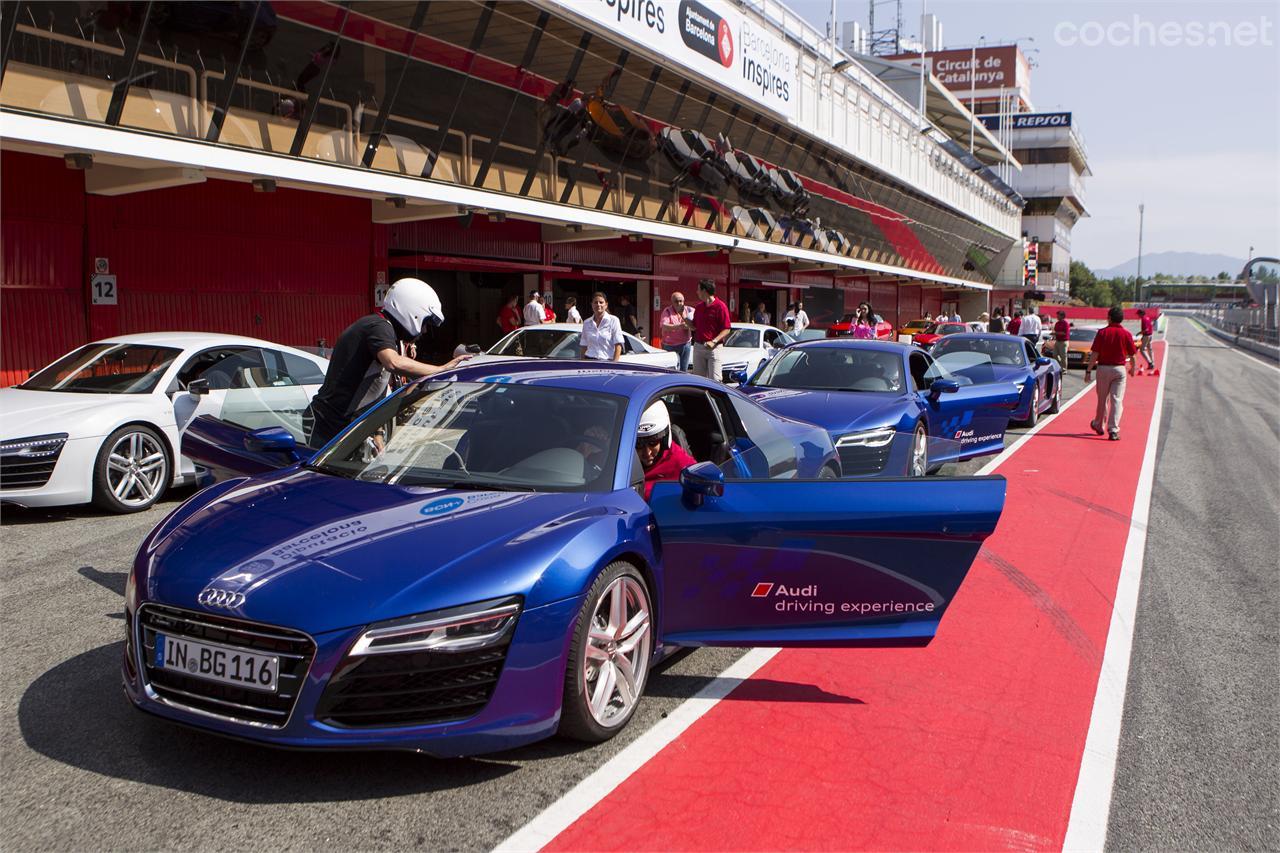 El Audi Driving Experience está abierto a clientes y no clientes de Audi. Este año ha sido coordinado y dirigido por los hermanos Gené. 