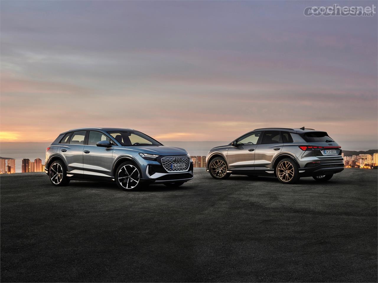 Audi Q4 e-tron y Q4 Sportback e-tron: Hasta 520 km de autonomía