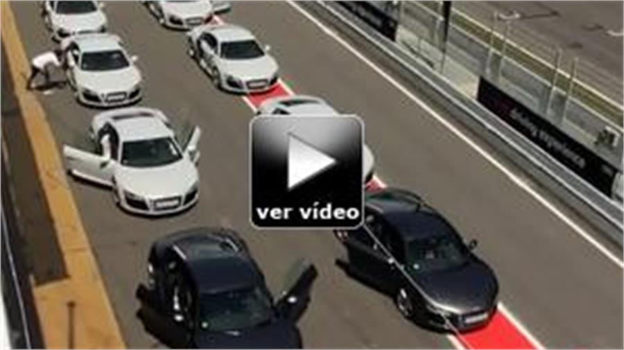 Vídeo Curso de conducción Audi R8: Aprendiendo | Noticias coches.net