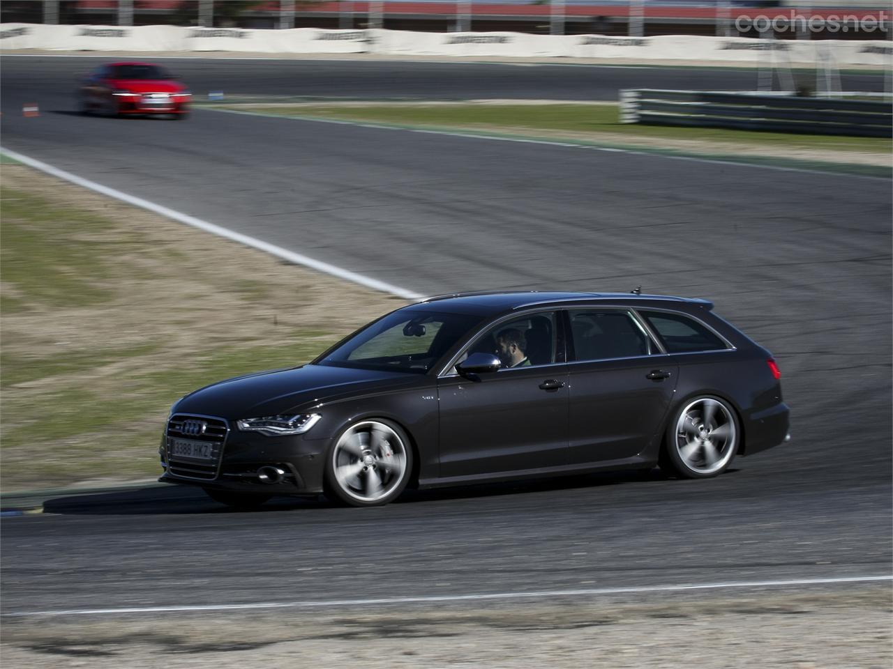 Gama S de Audi. Prueba en el circuito del Jarama.