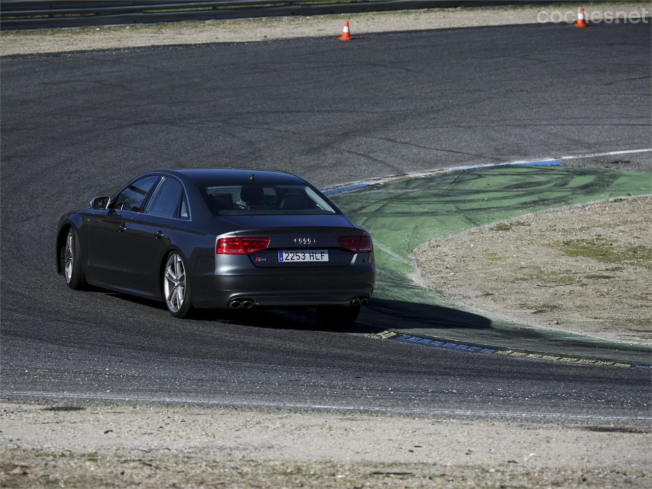 Gama S de Audi. Prueba en el circuito del Jarama.